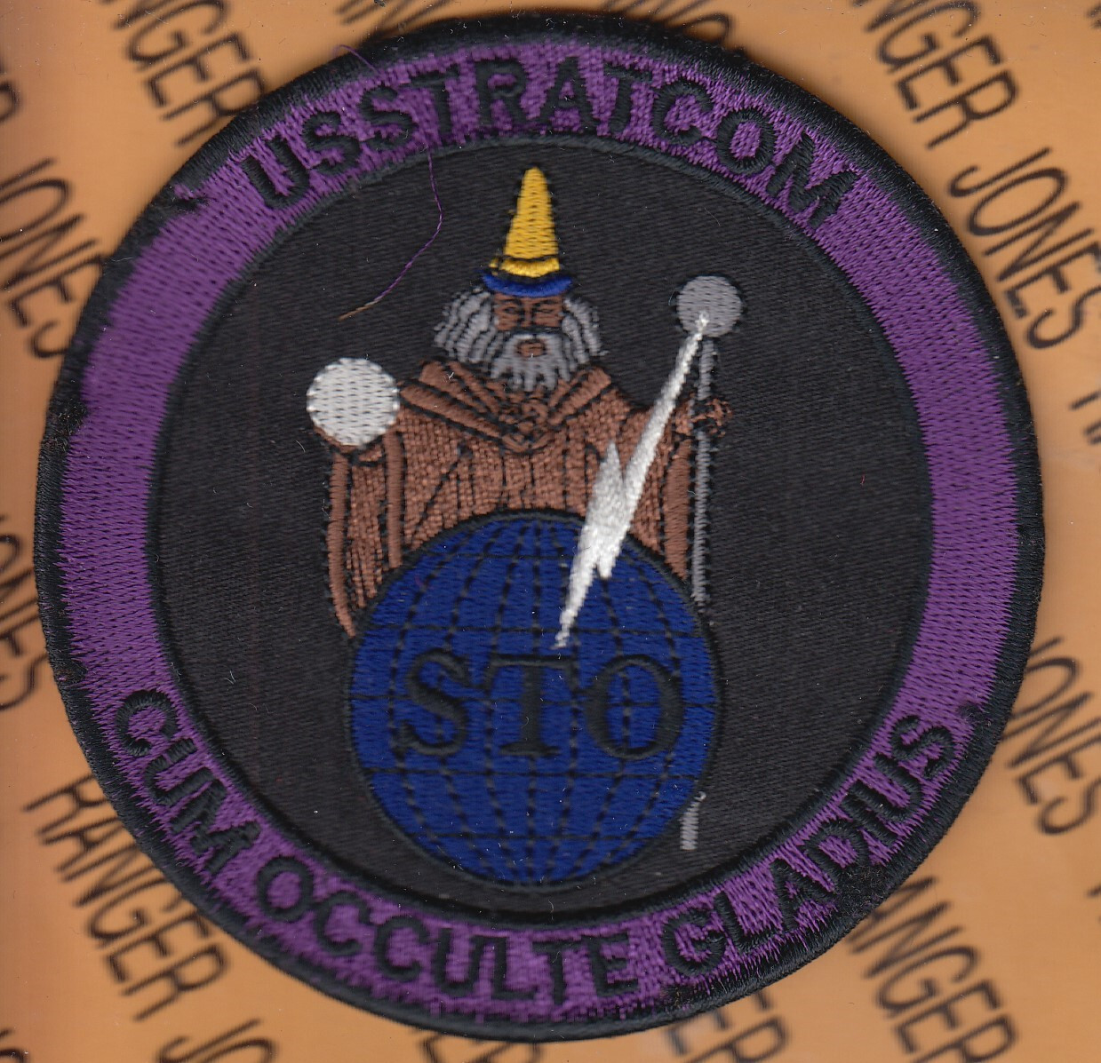 USAF Air Force USSTRATCOM US Strategic Command STO 3.75" patch c/e