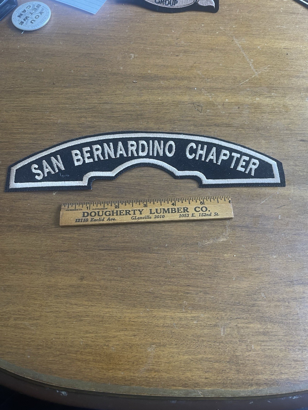 Harley Davidson HOG San Bernardino CA Chapter Harley Owners Group Patch 10”