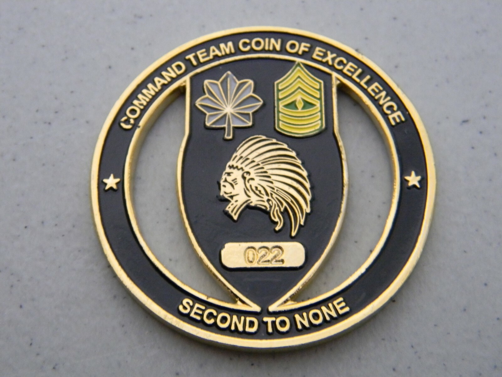 2ND JOINT COMMUNICATIONS SQUADRON WARRIORS AIRBORNE MILITARY COIN NEW 2"