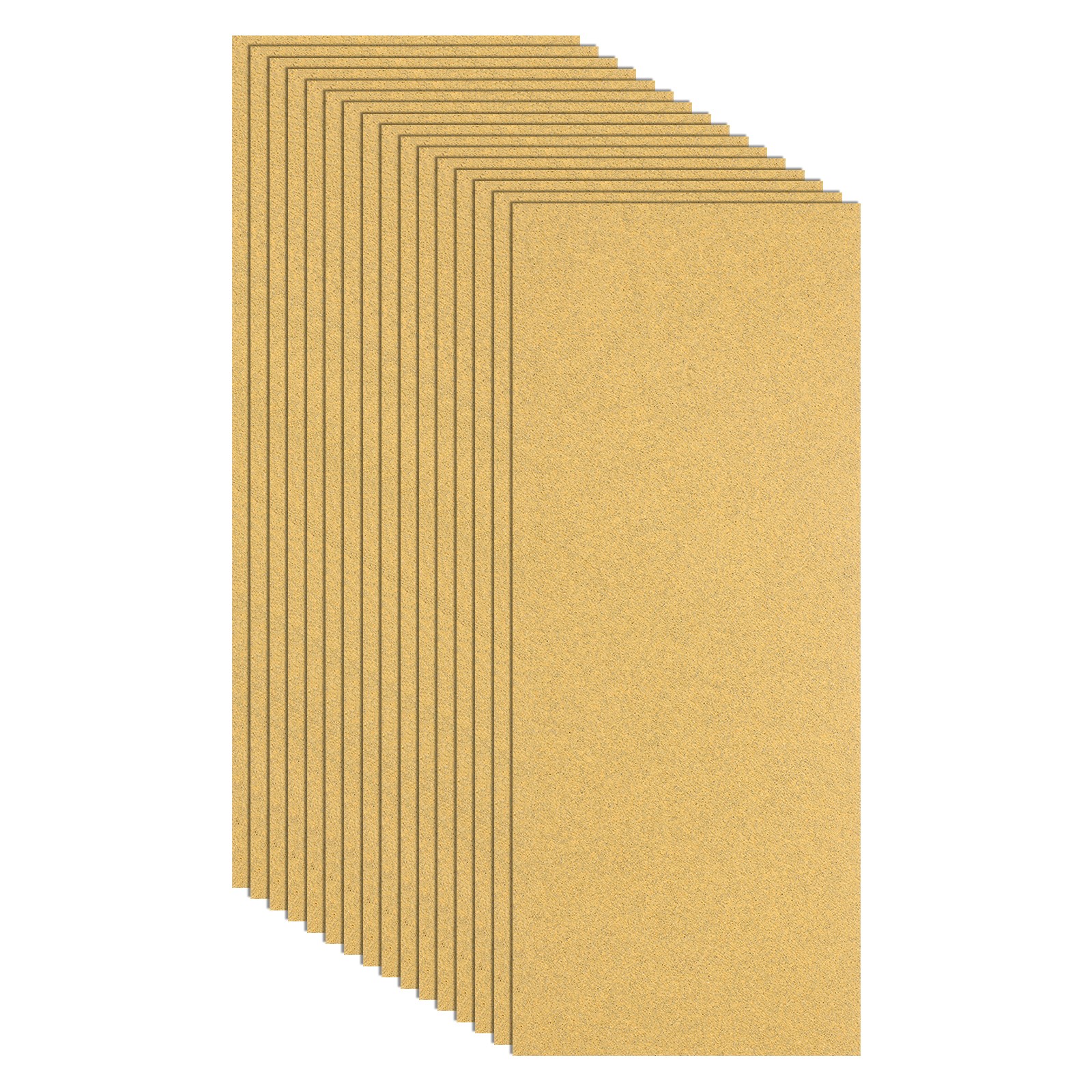 16 Pack 4.5" x 11" Sandpaper, 80 Grit Sand Papers for Wood Furniture Floor
