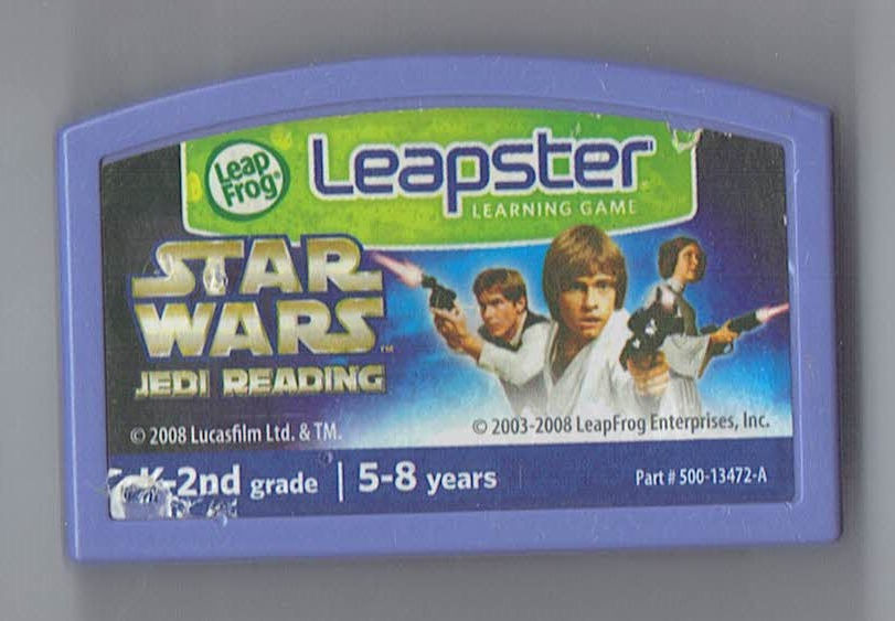Leapfrog Leapster Star Wars Jedi Reading Game Cartridge Game Rare Educational