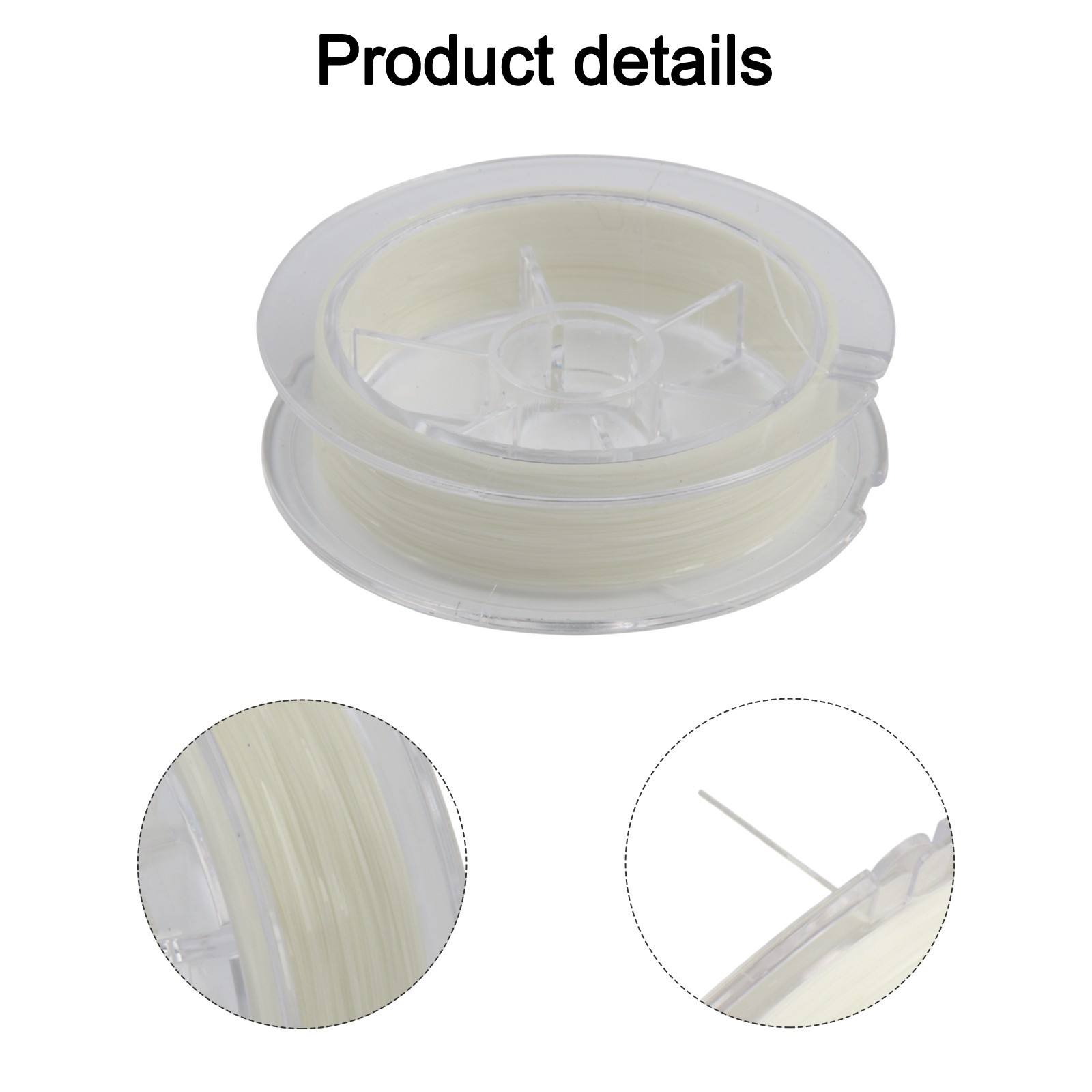 Luminescent Threads Made from Materials Measuring 037 mm by 050 m Each