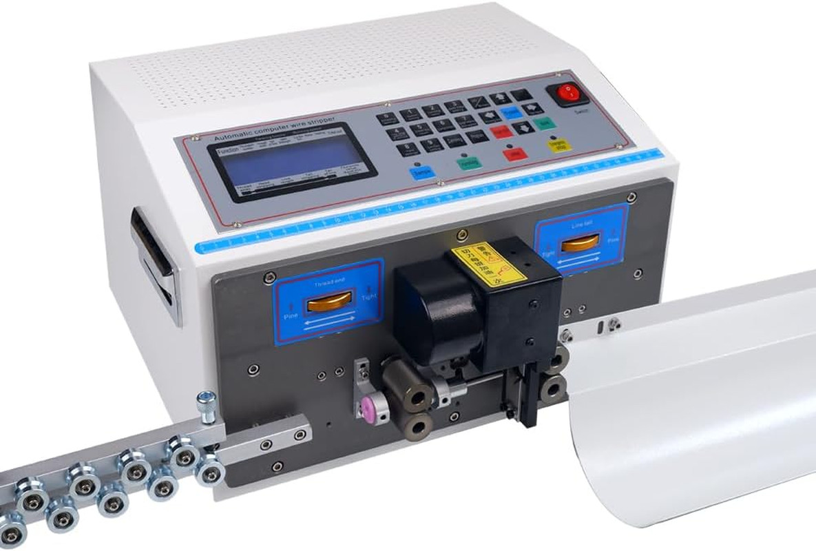 Automatic Wire Stripping Machine for 32-12AWG Copper Wires, Electronic Wire Cutt