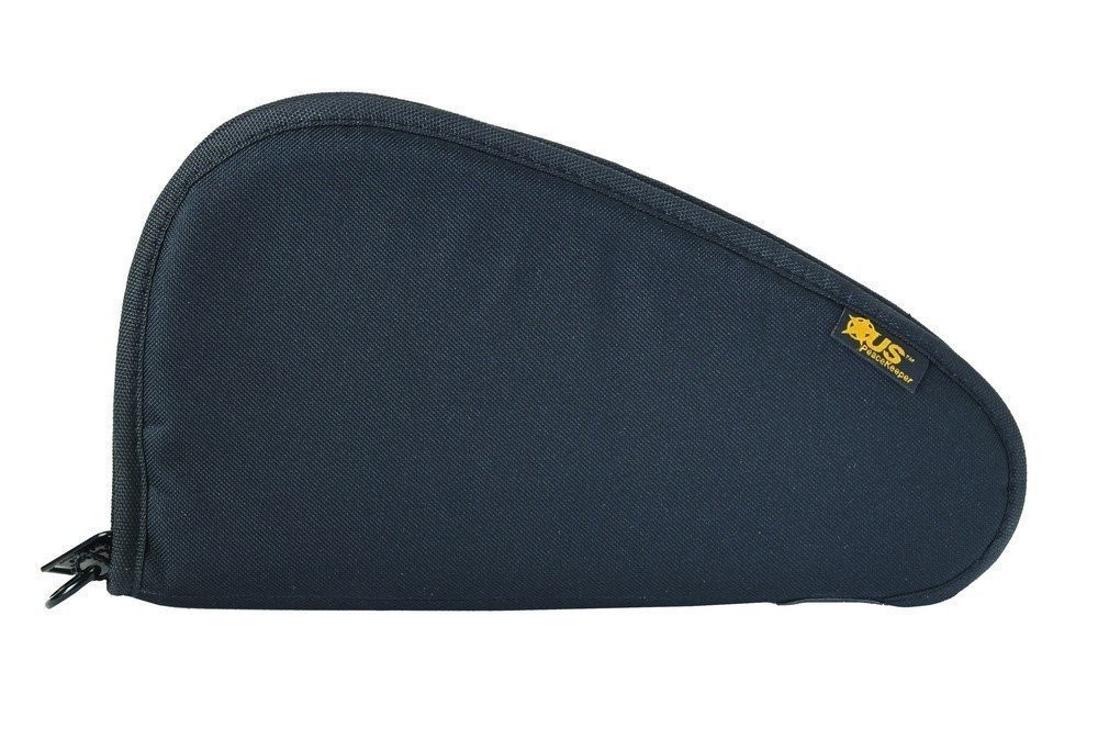 US PeaceKeeper Black Small 9" x 6" Pistol / Handgun Soft Nylon Case - P21009