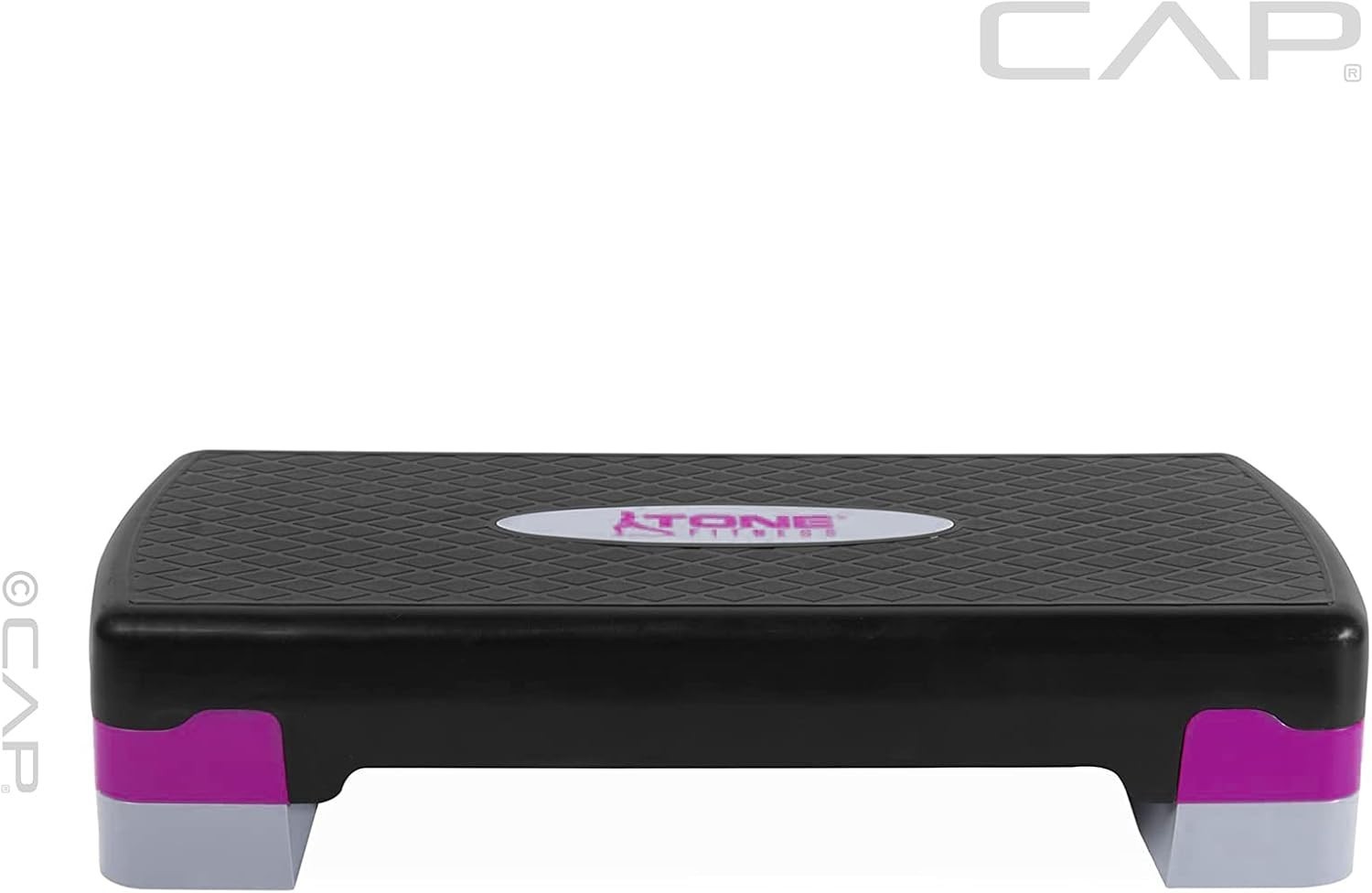 Fitness Stepper Exercise Platform - Adjustable Step for Cardiovascular Workouts