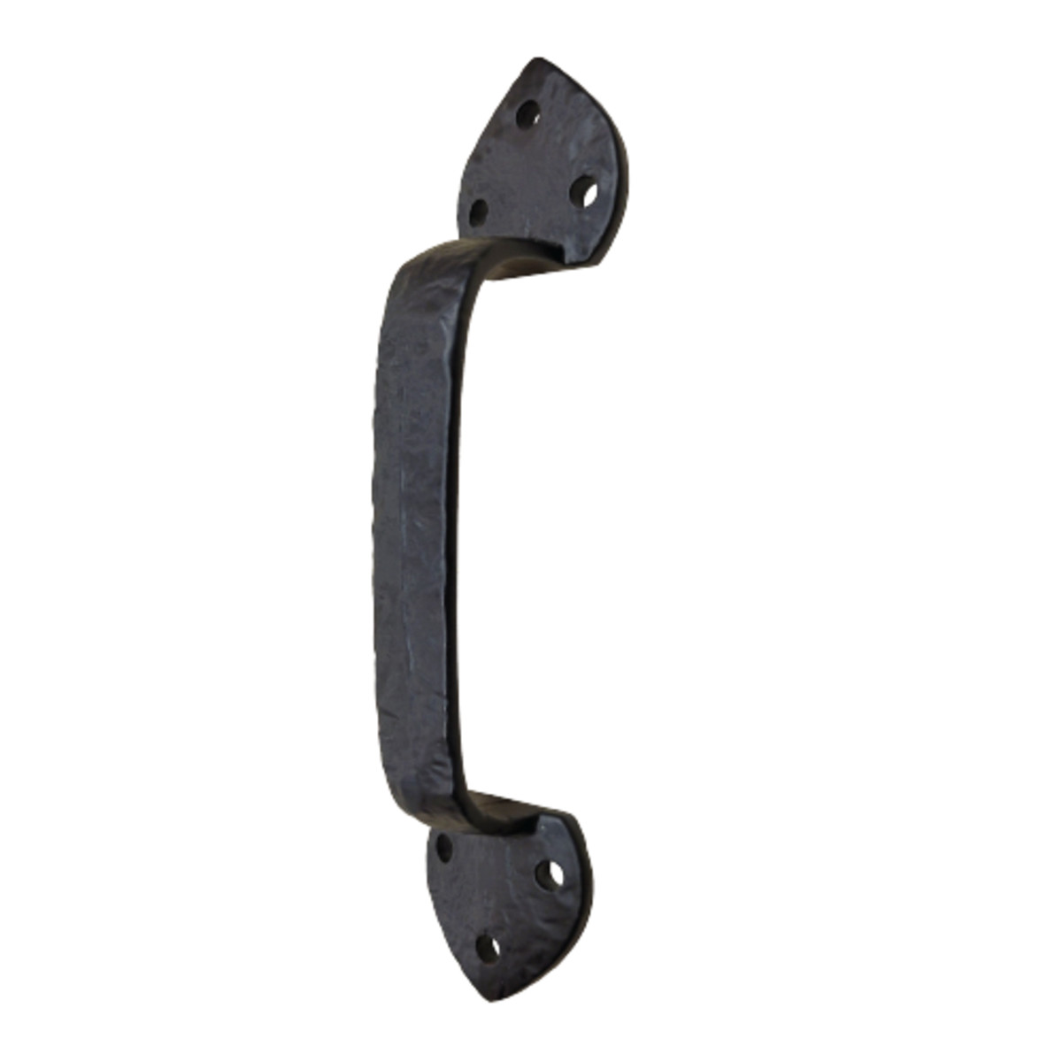8" Spade Cast Iron Door Handle Black Finish Great For Doors Cabinets Boxes Gate
