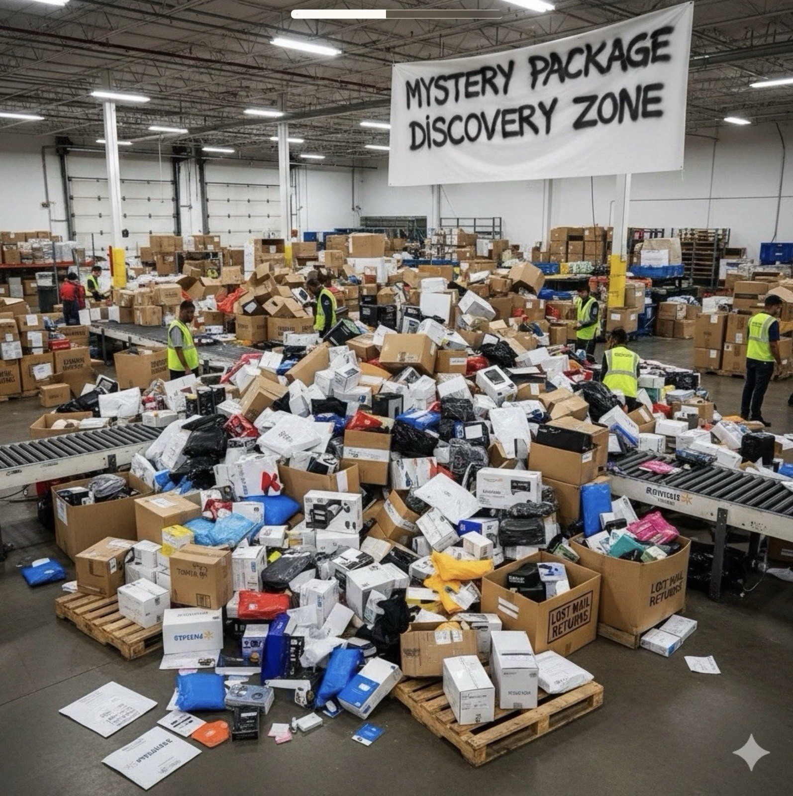 Unclaimed Package & Overstock Return | Random Item | Mystery Box Package