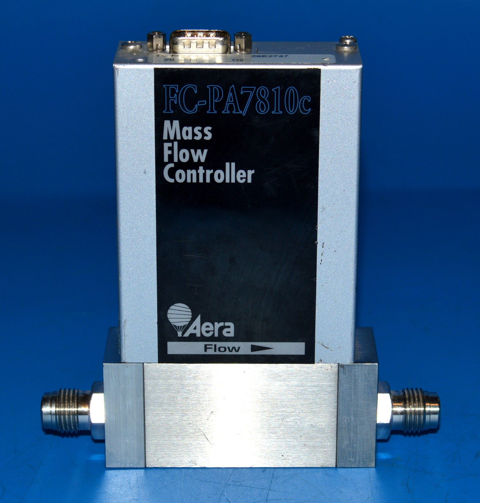 Aera FC-PA7810C Mass Flow Controller, MFC Gas O2 Range 20 SLM