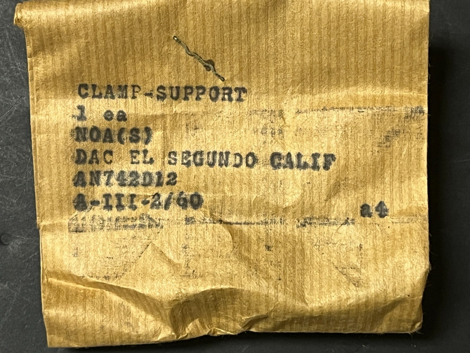 Umpco Aluminum Loop Clamp P/N AN742D12 New Lot of 10 each Free Shipping