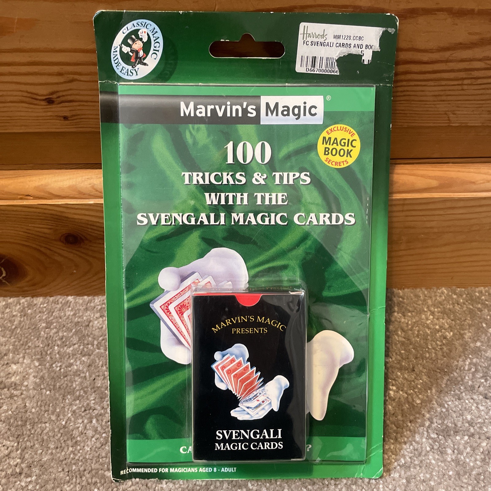 Marvin's Magic Svengali Magic Cards Tricks & Tips Deck Magic Book secrets NEW