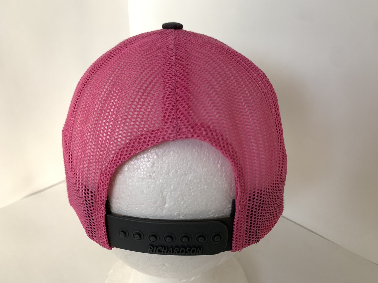 Log Off Brewing Snapback Hat Cap Mesh Trucker Pink Grey Richardson Craft Beer