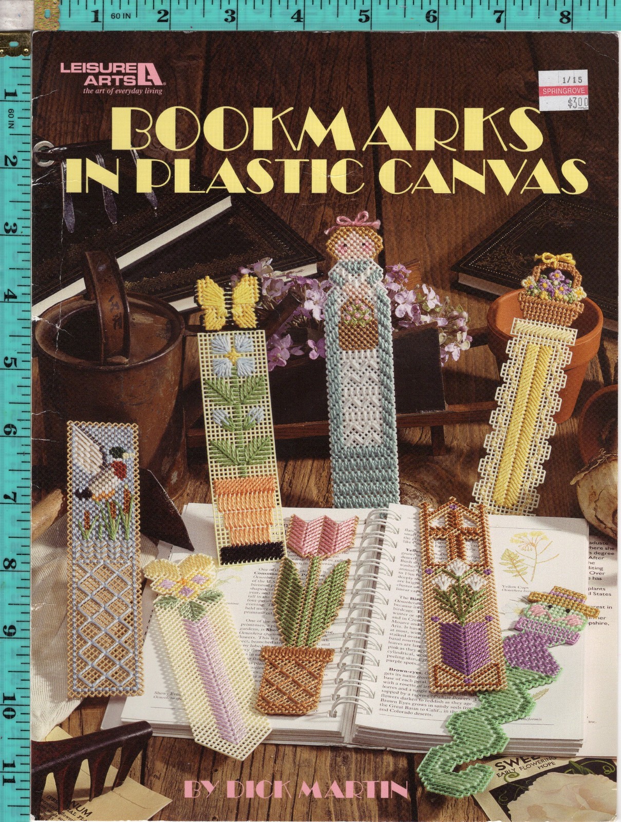 "Bookmarks in Plastic Canvas" ©2009 Leisure Arts Needlepoint Leaflet 5161