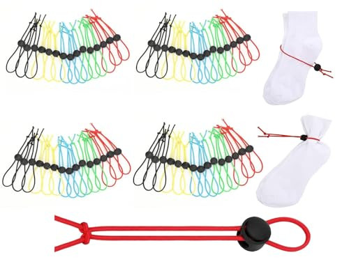 50Pcs Sock Clips - Amazing Laundry Sock Holder and Tie Clips - Organizer for