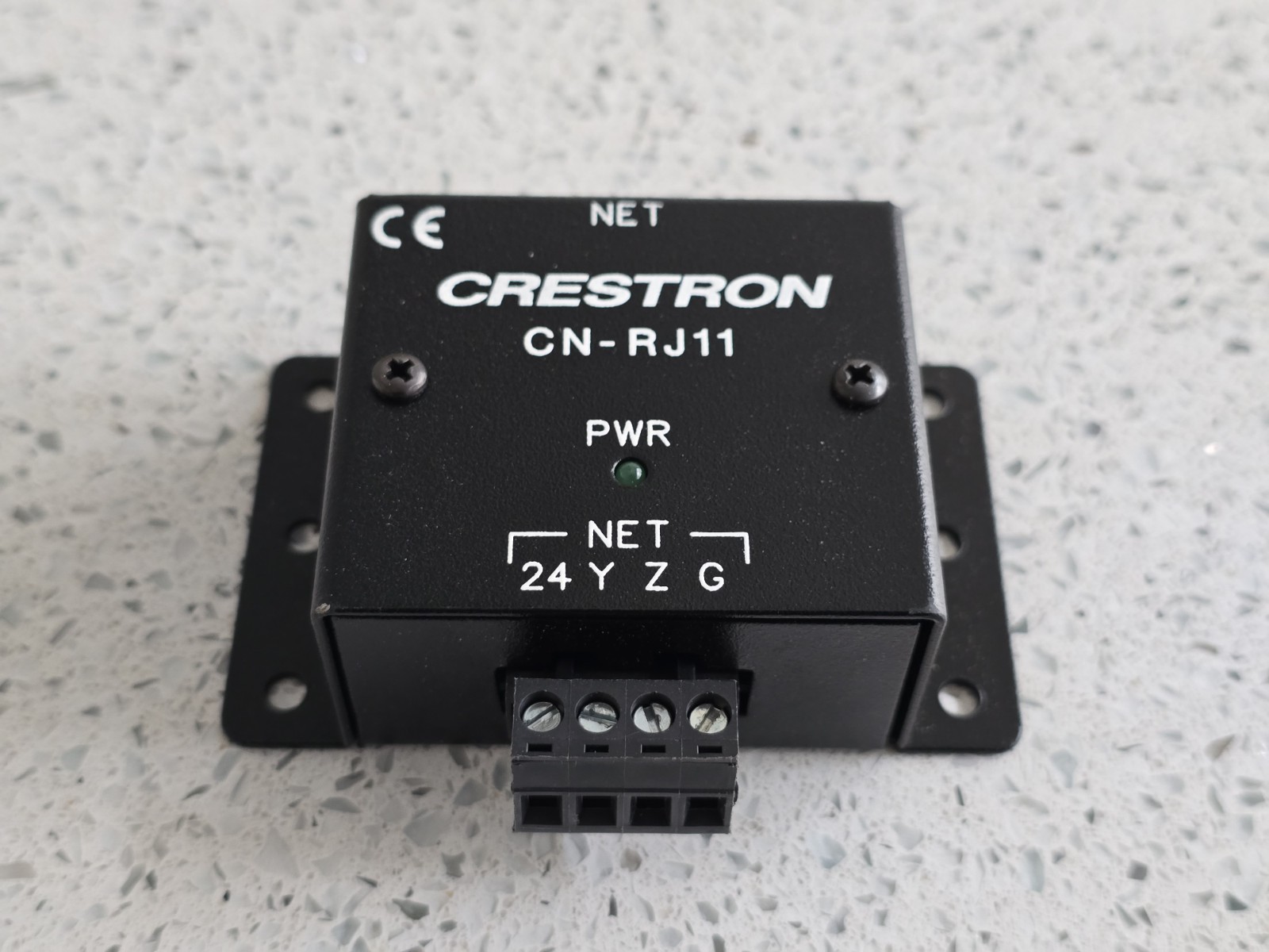 Crestron CN-RJ11 | 4-Wire Terminal Block to RJ11 Cresnet Converter |Works CNRJ11