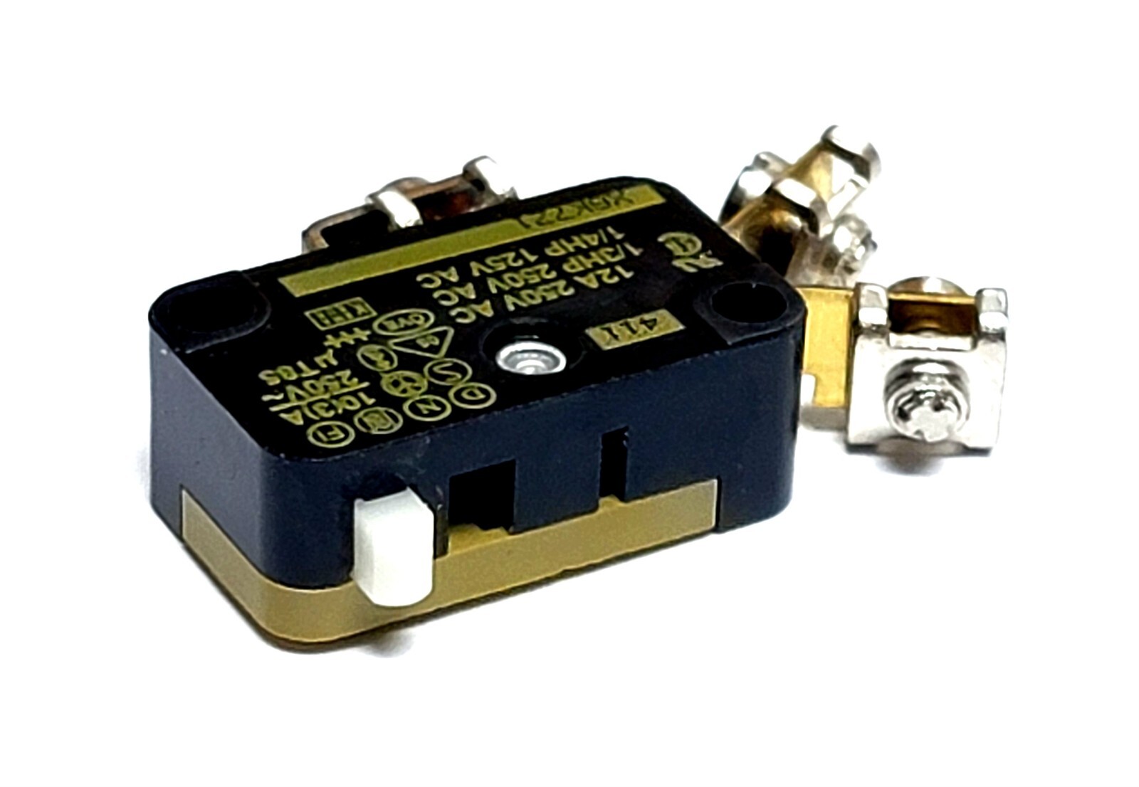 SAIA-BURG XGK7Z1, Snap Action MicroSwitch, 12 Amp, 250VAC