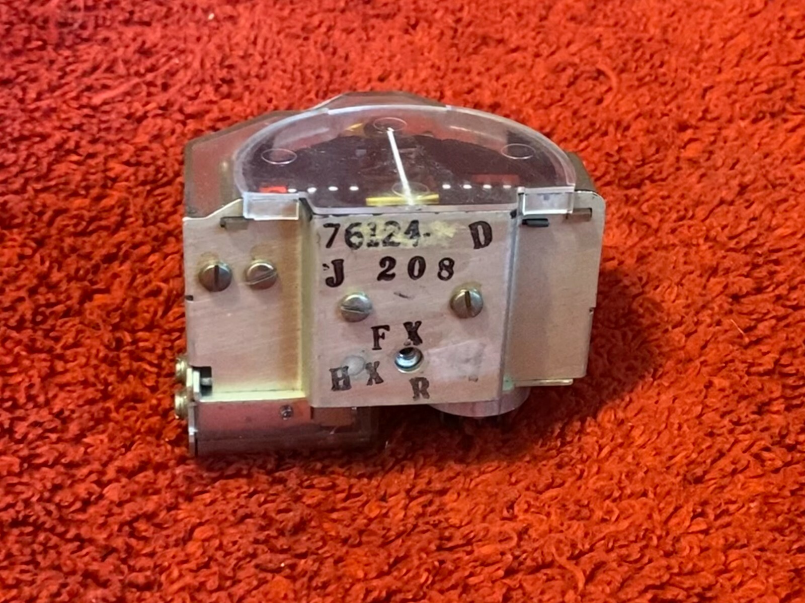 AVIONICS INDICATOR METER MOVEMENT ASSEMBLY P/N 76124-D NAV/GS