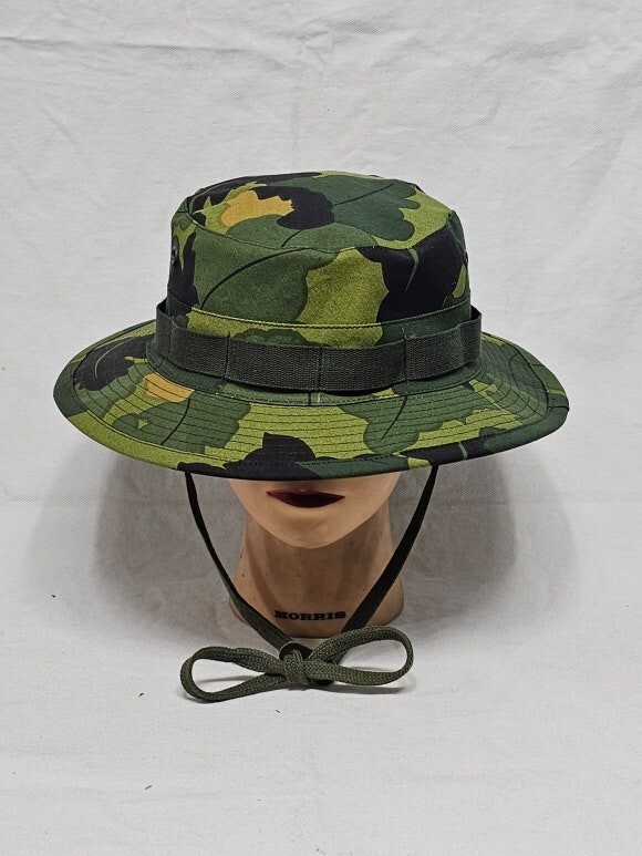 LEAF PATTERN CAMOUFLAGE BOONIE HAT