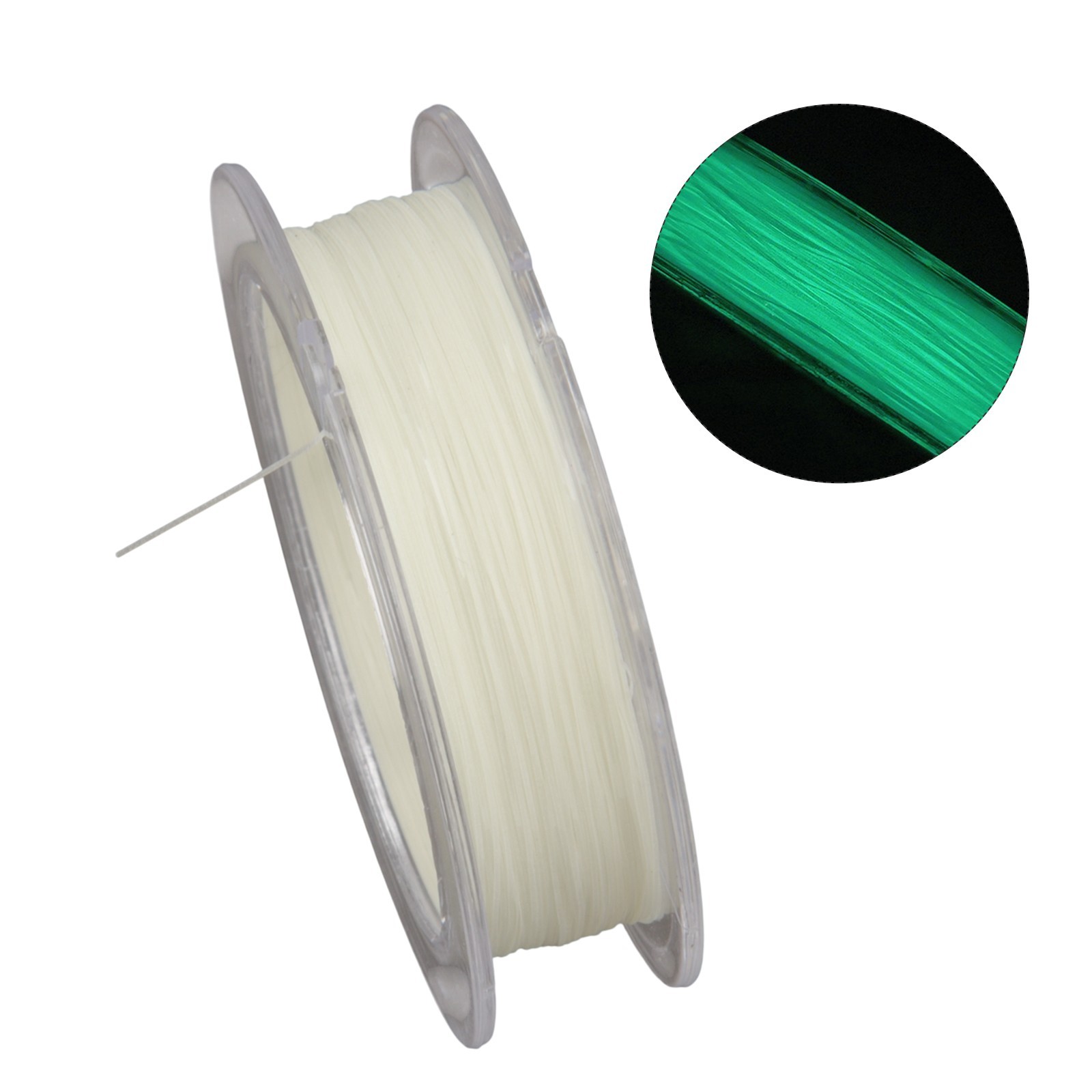 Luminescent Threads Made from Materials Measuring 037 mm by 050 m Each