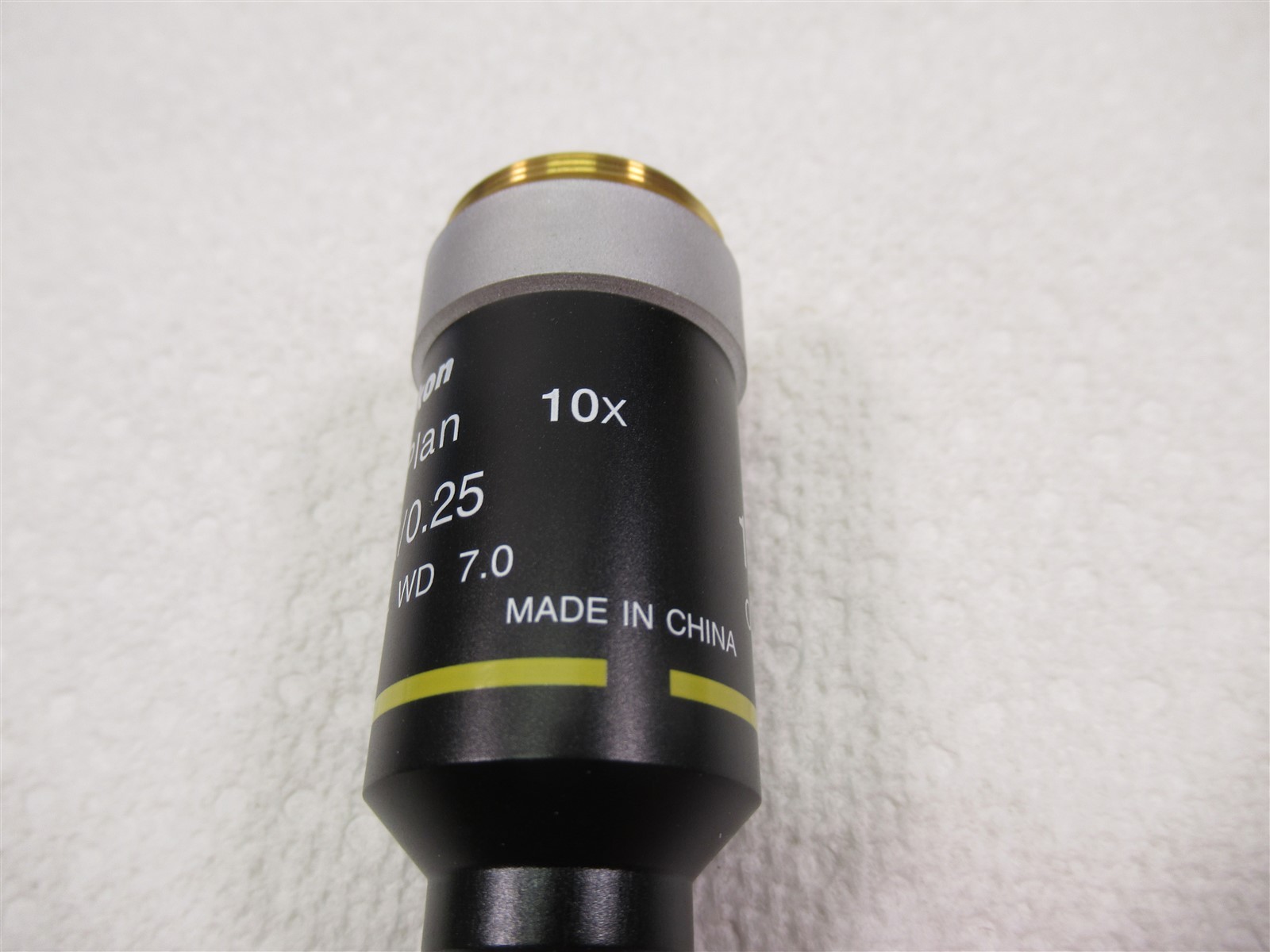 Nikon Eclipse E Plan 10x Microscope Objective Lens WD 7.0 Excellent Condition