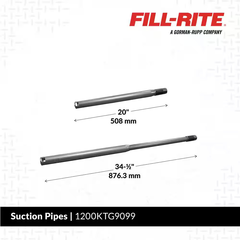 1" Steel Telescoping Suction Pipe | Transfer Tuthill Tank Pump Liquid Silver