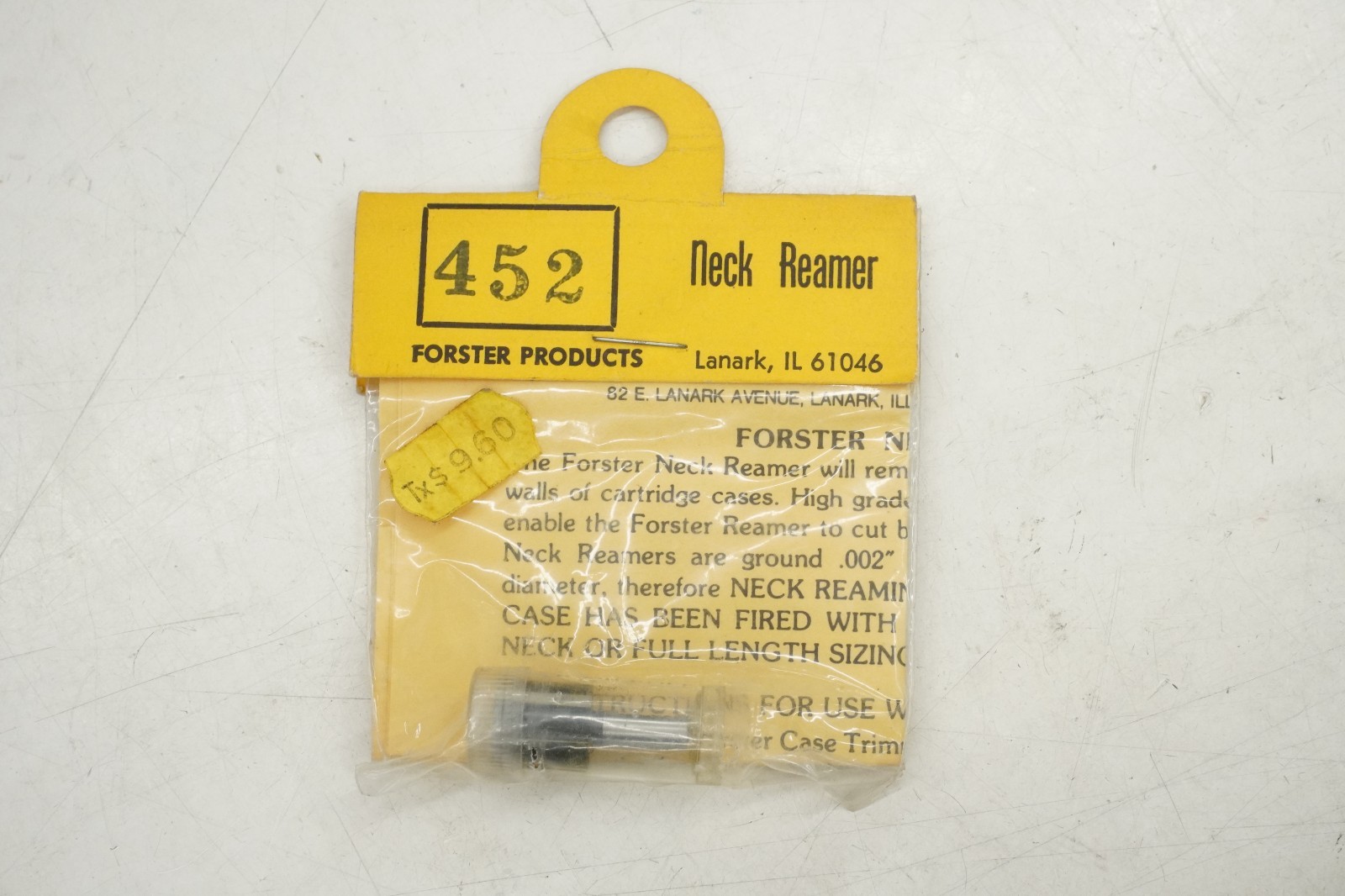 Forster Neck Reamer Size 452