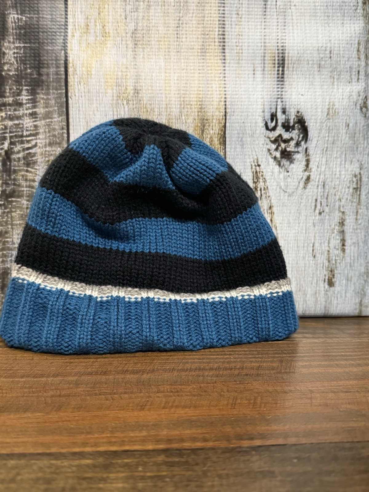 Children’s Place Knit Hat, Blue, Size 4-7 Years