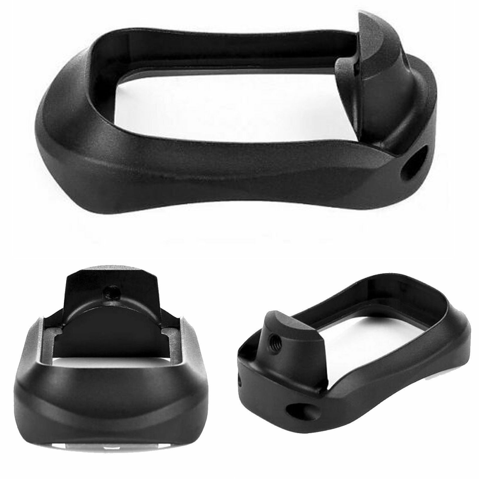 CNC Alloy Grip Base Pad Ring Adapter For PRO Plus Magwell Glock 17 22 Gen1 2 3 4