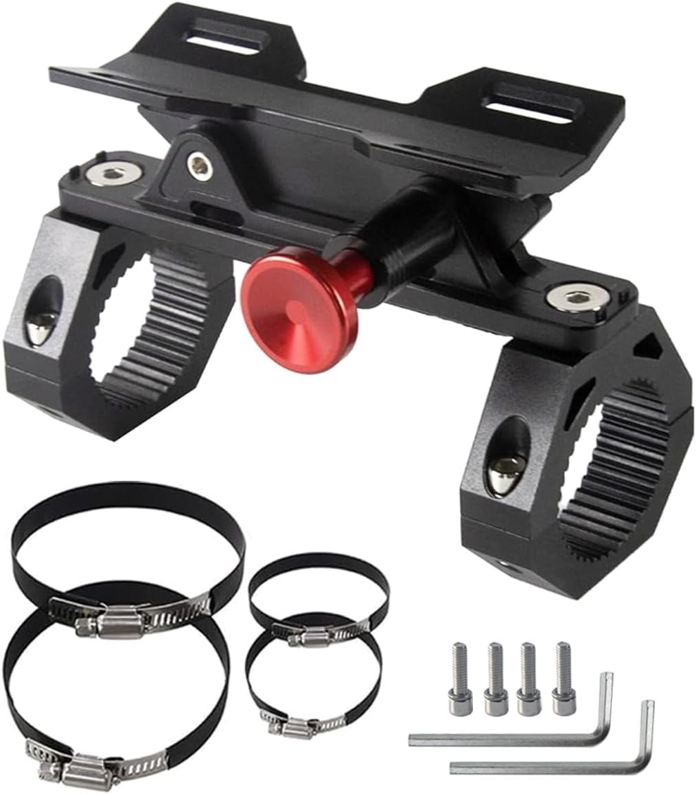 Aluminum UTV Fire Extinguisher Mount Kit for Roll Bar, Quick Release