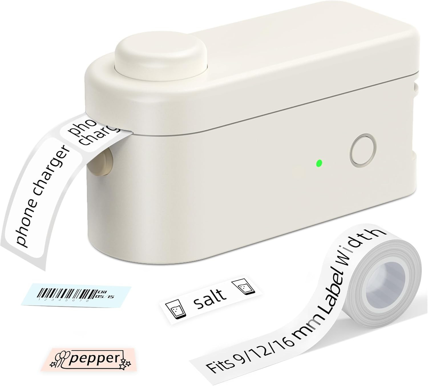 L1 Label Maker Machine with Tape - Portable & Rechargeable Label Makers Compatib