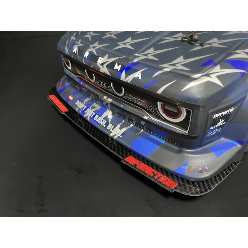 STP1129CF INFRACTION 1/7 FRONT SPLITTER CARBON FIBER