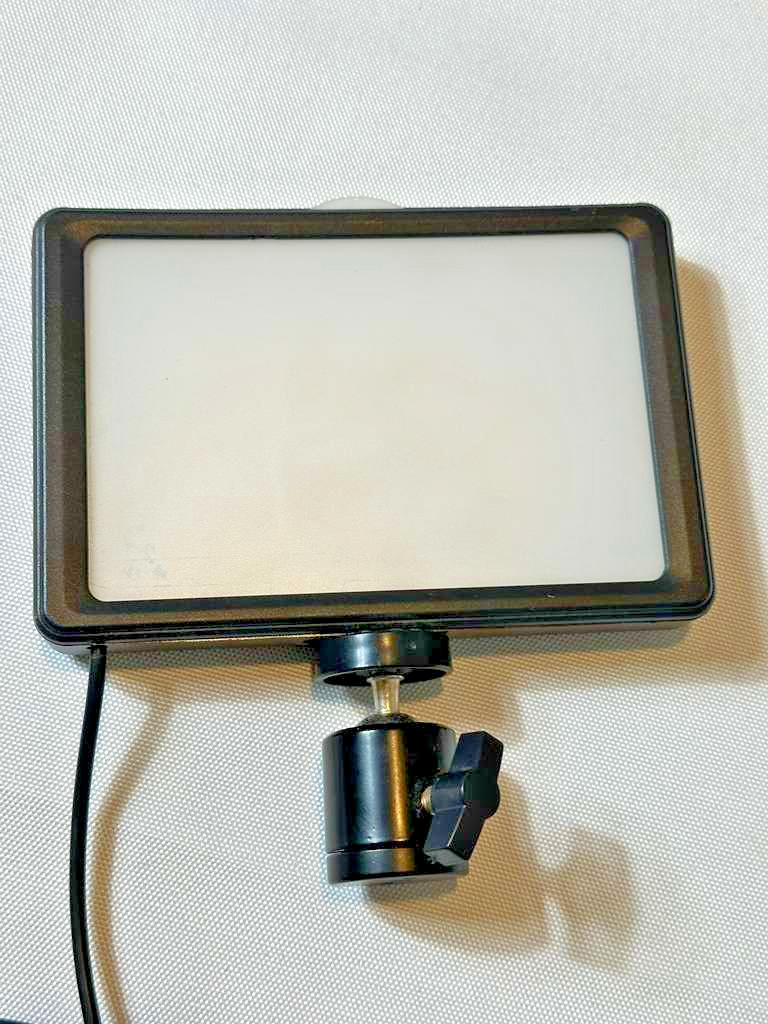 LED photo video light 10w multiple brightness levels