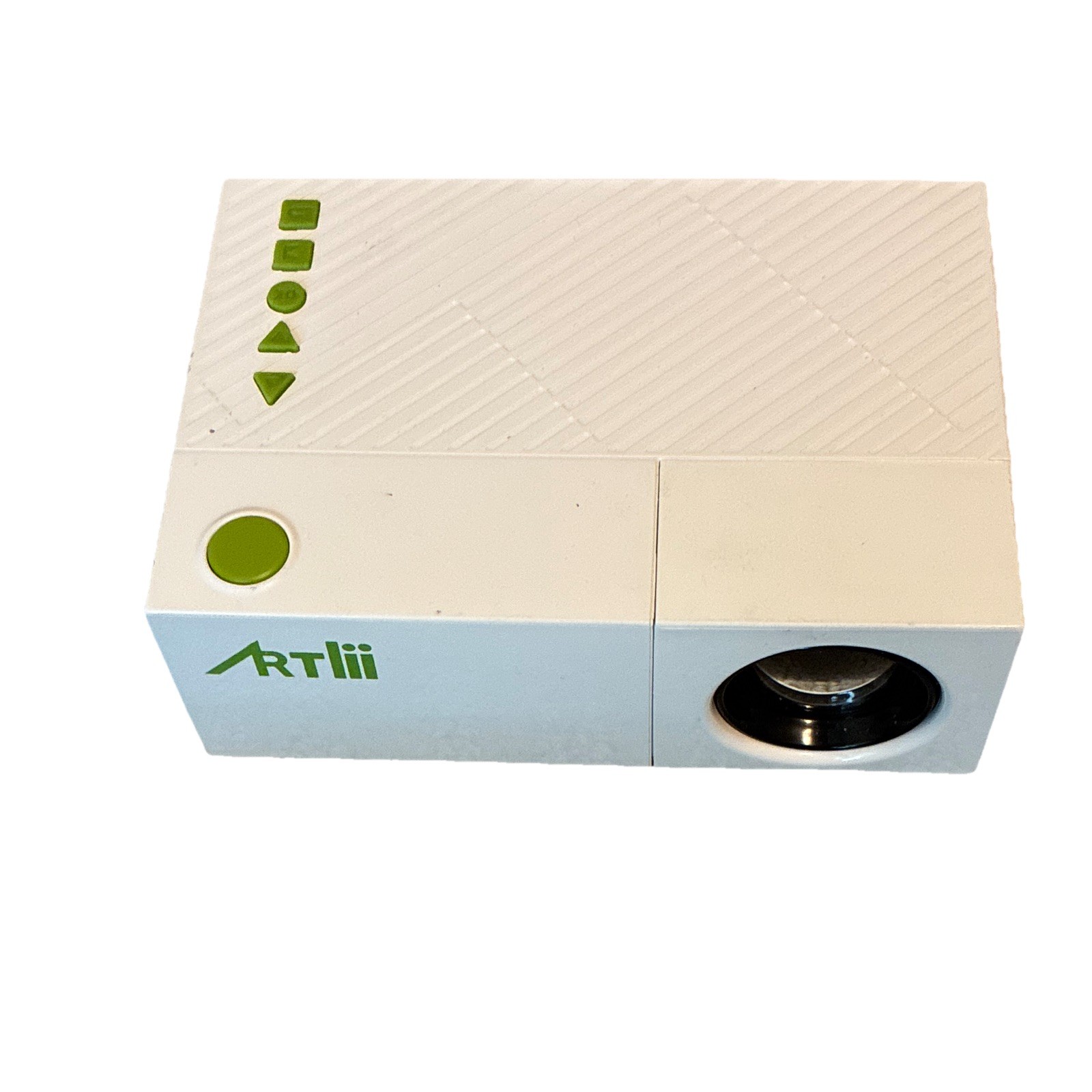 Artlii LCD Mini Projector White/Green, HDMI Standard & USB Connectivity