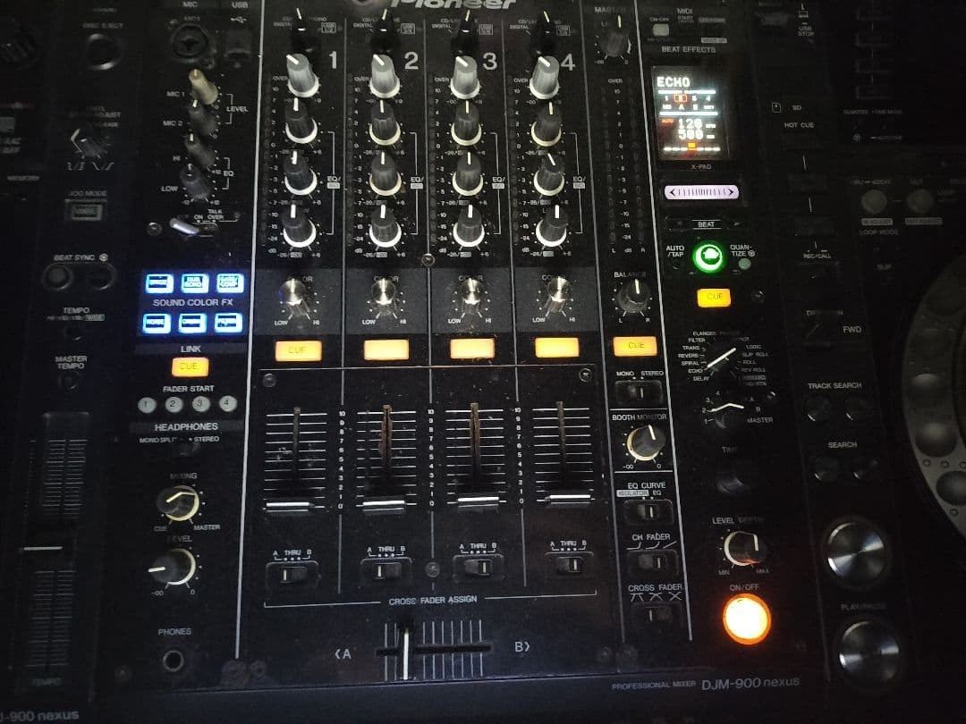 Pioneer DJM-900 Nexus NXS DJ Mixer Tested Working From Japan
