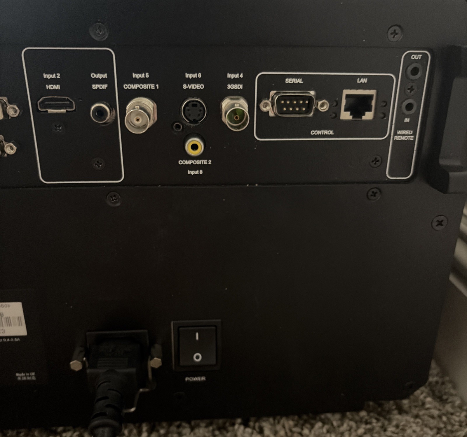 Digital Projection HIGHlite Cine 1080p 660 Projector W/ Remote