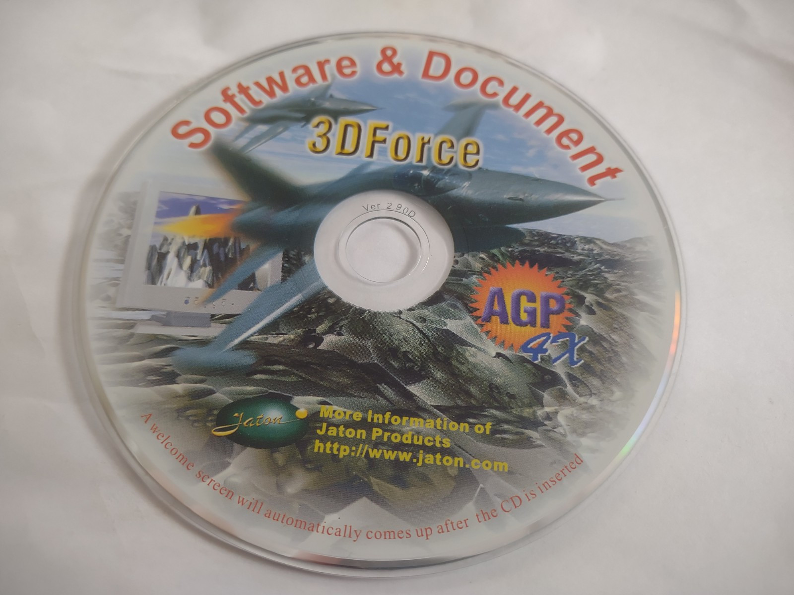 3D Force By Jaton Products Software and Document (AGP 4x Software) [CD ROM]