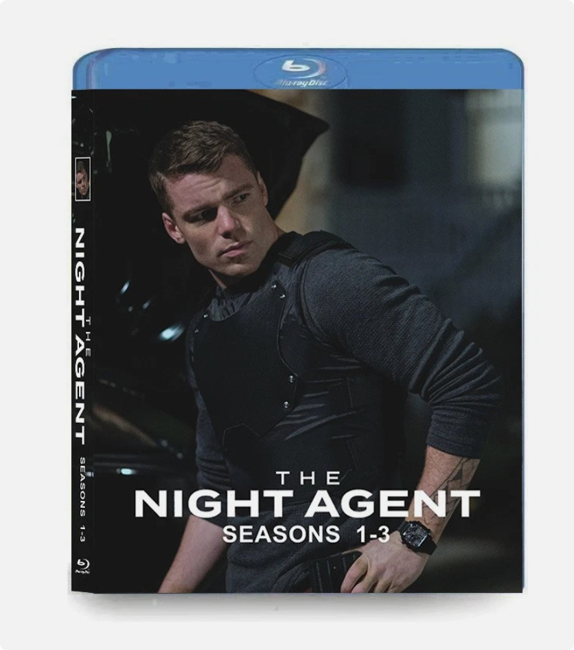 The Night Agent season 1-3：BD 4-Disc All Region New Box Set English Audio