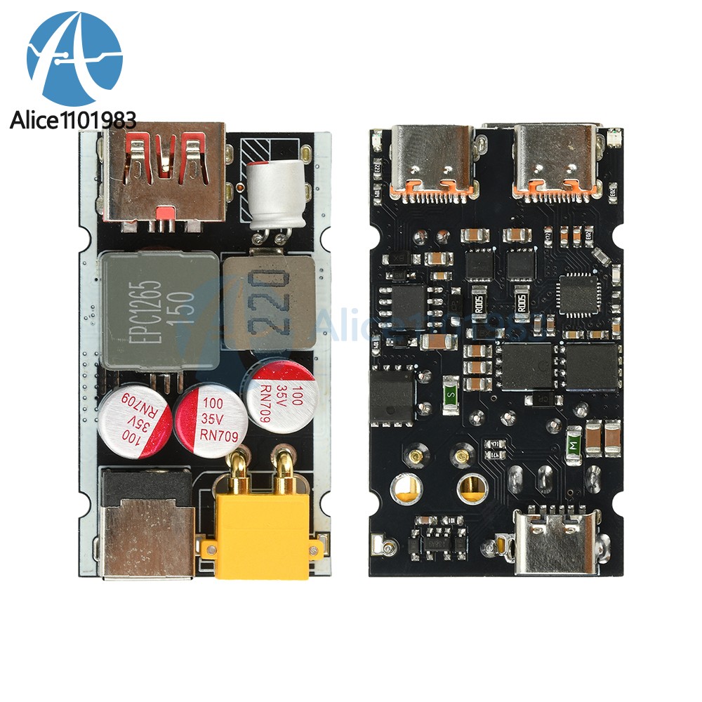 DC 9-35V 205W High-power Fast Charging Full Protocol Step-down Charging Module