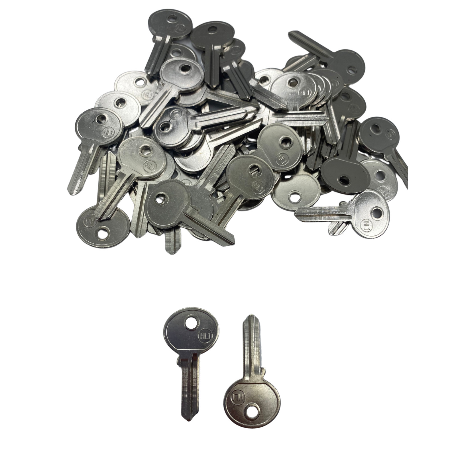 National Brand Alternative KEY BLANK HL1 Mailbox Lock Key Blank - pack of 50