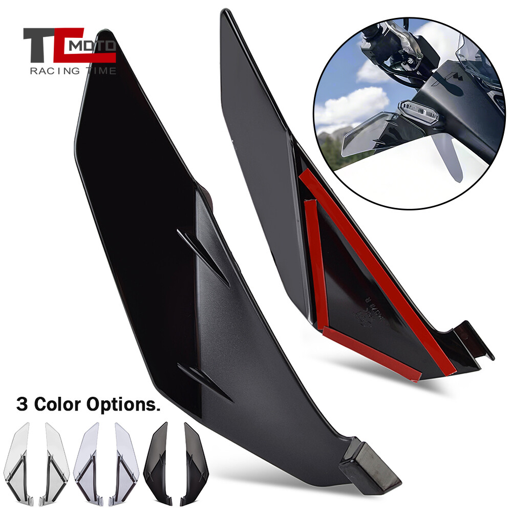 Upper Wind Deflectors Side Spoiler Windshield For Honda XL750 TRANSALP 2023 2024