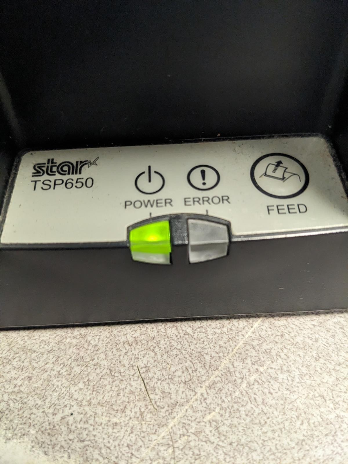 STAR TSP650 POS THERMAL RECEIPT PRINTER