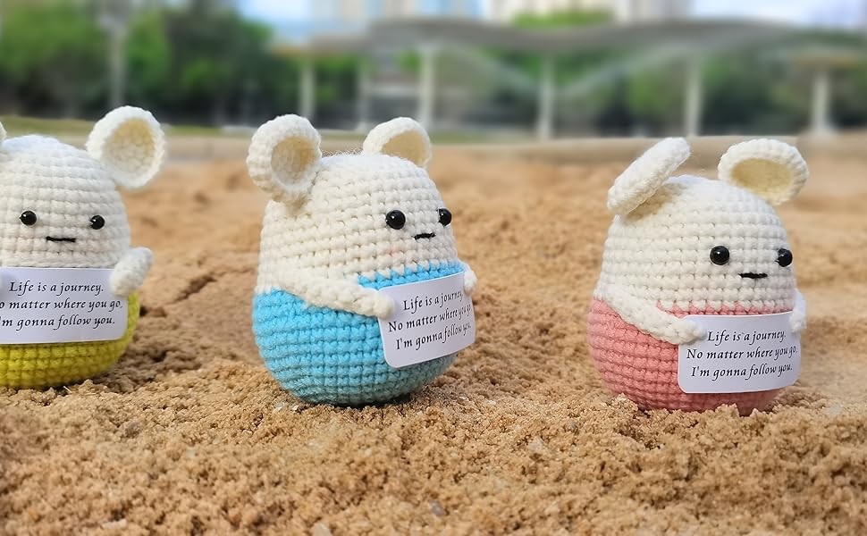 Mini Cute Funny Positive Life Cute Animals Creative Gift Pink MOUSE