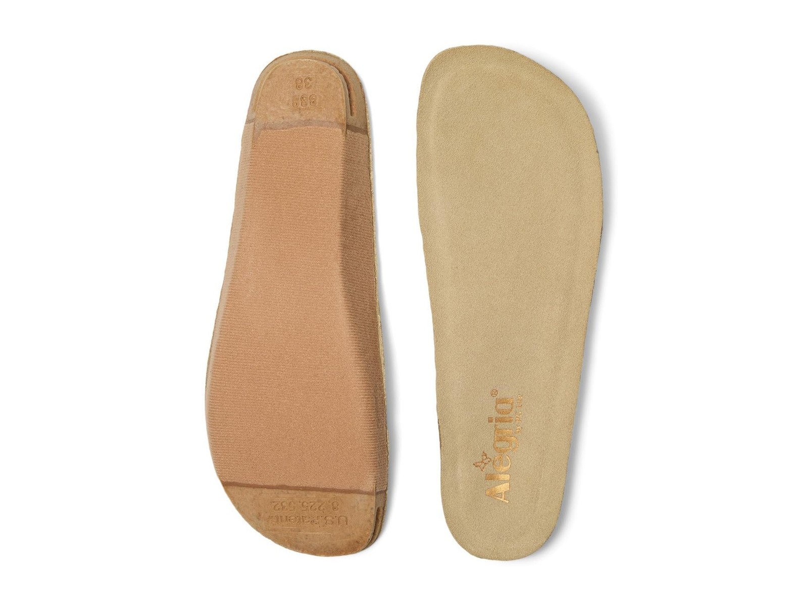 Alegria Classic Retail Ready Footbed, Size: 35, Width: M (999-RR-35) Tan 1