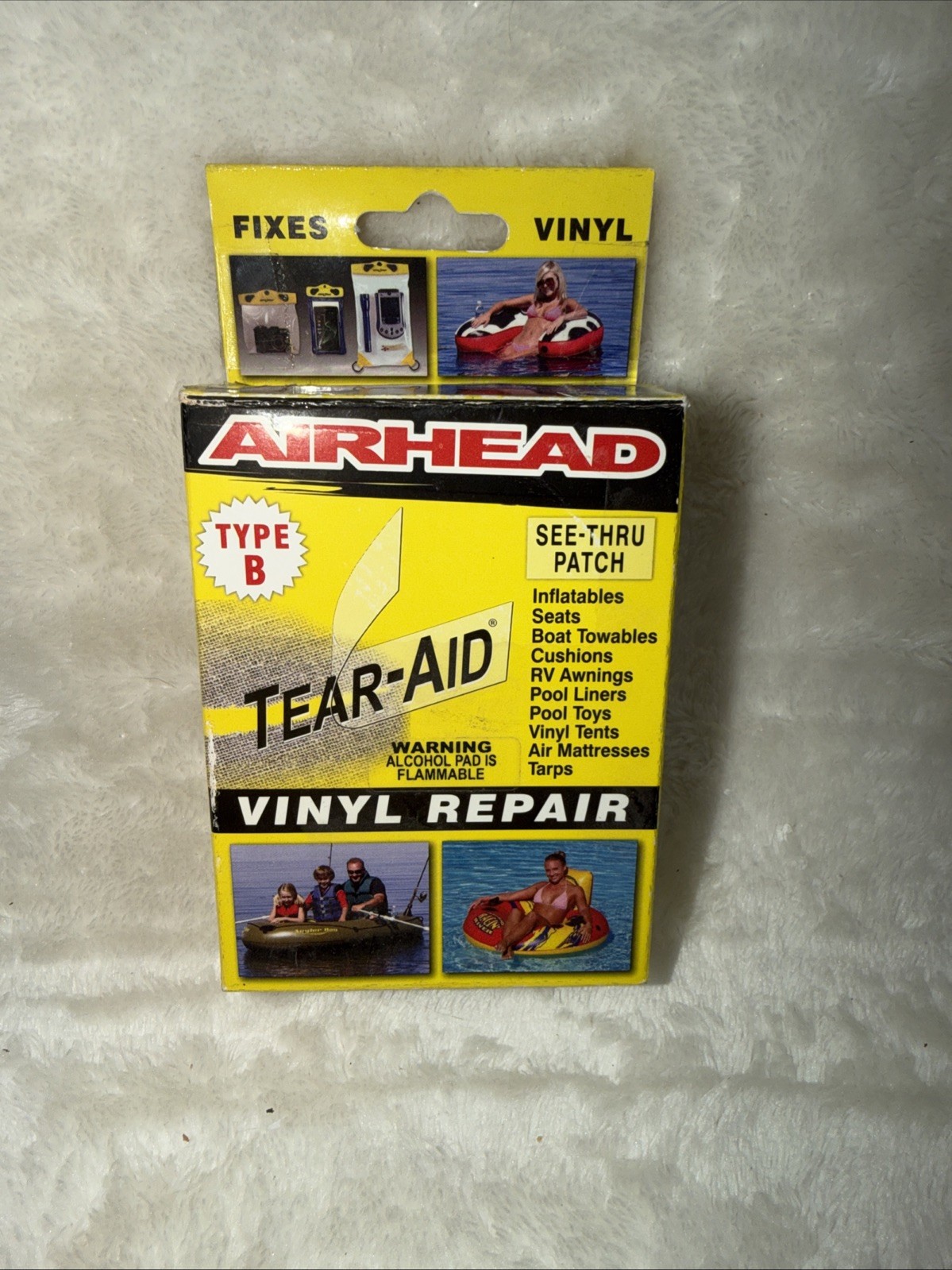 AIRHEAD TEAR-AID® Vinyl Repair Kit TYPE B New Sealed