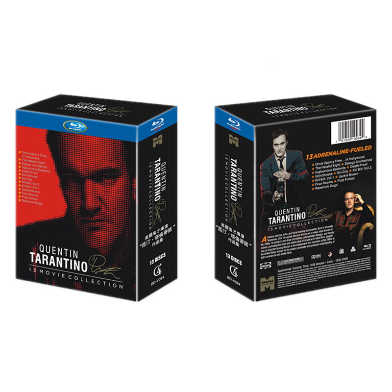 BD Quentin Tarantino 13 Classic Movies Collection New Box Set
