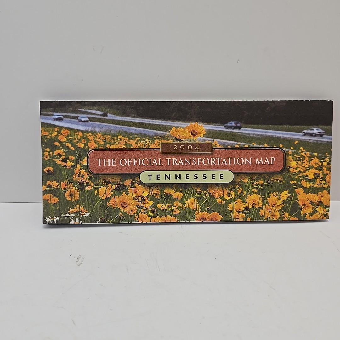 The Official Transportation Map - Tennessee - 2004 - TDOT - Vintage