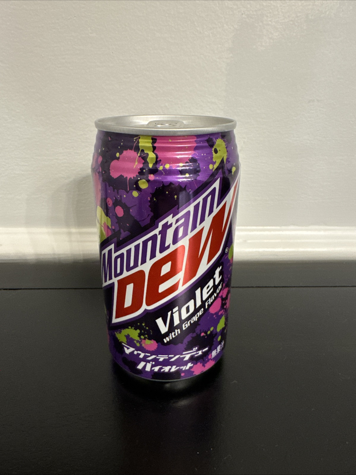 MOUNTAIN DEW VIOLET WITH GRAPE FLAVOR SUPER RARE UNOPENED FYE JAPAN IMPORT
