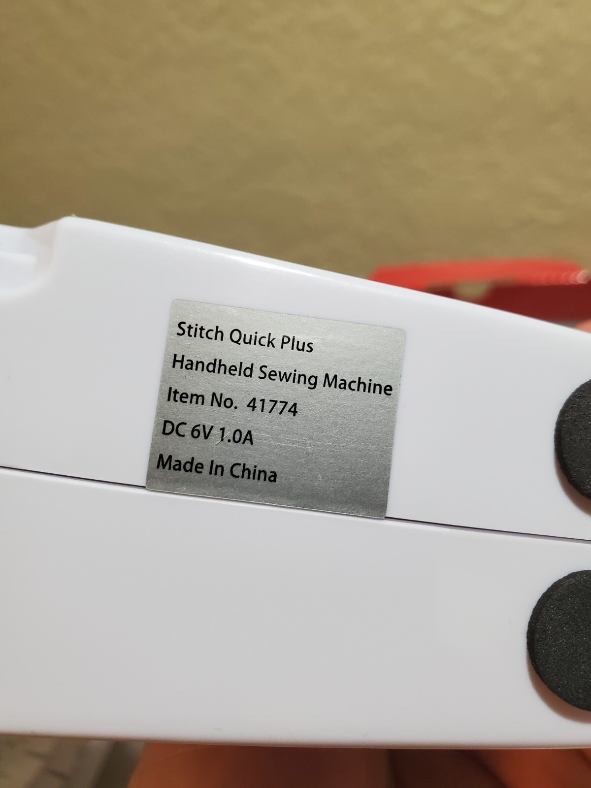 SINGER Sewing Stitch Quick Plus Cordless Handheld Portable Machine Working 41774