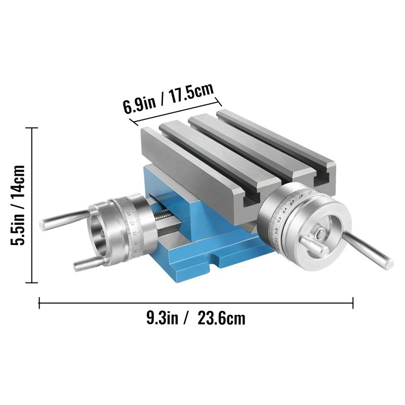 Rotary Precision Workbench Bench Vise Drill Press Vise Support Workbench