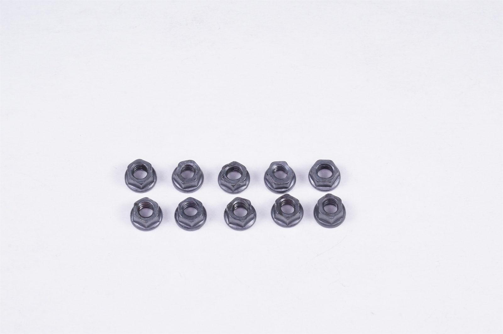 Lot of 10 MS21042L04 MIL Nut Self Locking Extended Washer Steel Dry Film #4-40