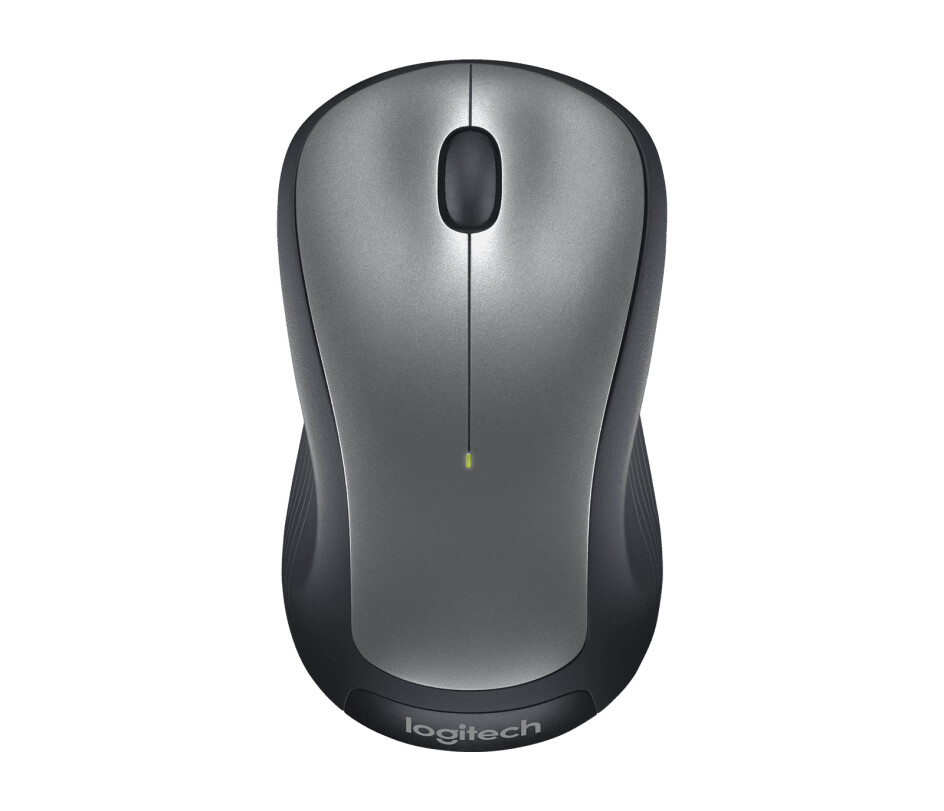 Logitech M310 Wireless Mouse Ambidextrous RF Laser 1000DPI Nano Receiver- Silver